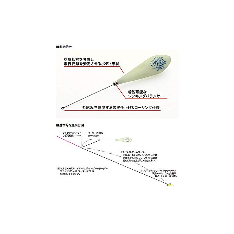 Arukazik Japan 25017 Shallow Freak EXPANDA F White Glow 25017