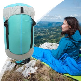 Travel Compression Bags for Packing | Outdoor Stuff Sacks Lightweight Compression Bags | Multi-Purpose Waterproof Space Saving Sleeping Bags Anti-Tear Packing Cubes for Traveling