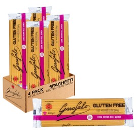 Garofalo - Premium Gluten-Free Spaghetti Pasta, Italian Made, Corn, Rice, Potato & Quinoa Blend, Bronze-Drawn, Al Dente (4 pack)
