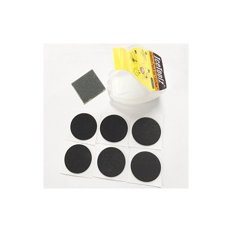 IceToolz Bike AirDam Glueless Puncture Repair Patch Kits (2 x