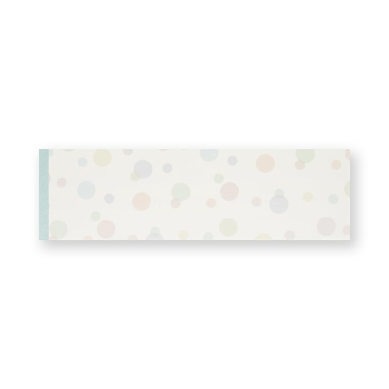 Small Note Polka Dot Frontier Notepad Single Pencil Design Cute