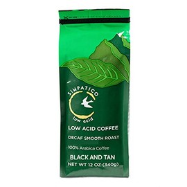 Decaf Black & Tan Smooth Roast - Low Acid Ground 12 oz.
