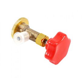 134A Adapter Fittings, Freon R134a M14/1/4" Auto Air Conditioning Refrigerant Can Tap Valve Bottle Opener Ac Recharge Kit Gas Refill