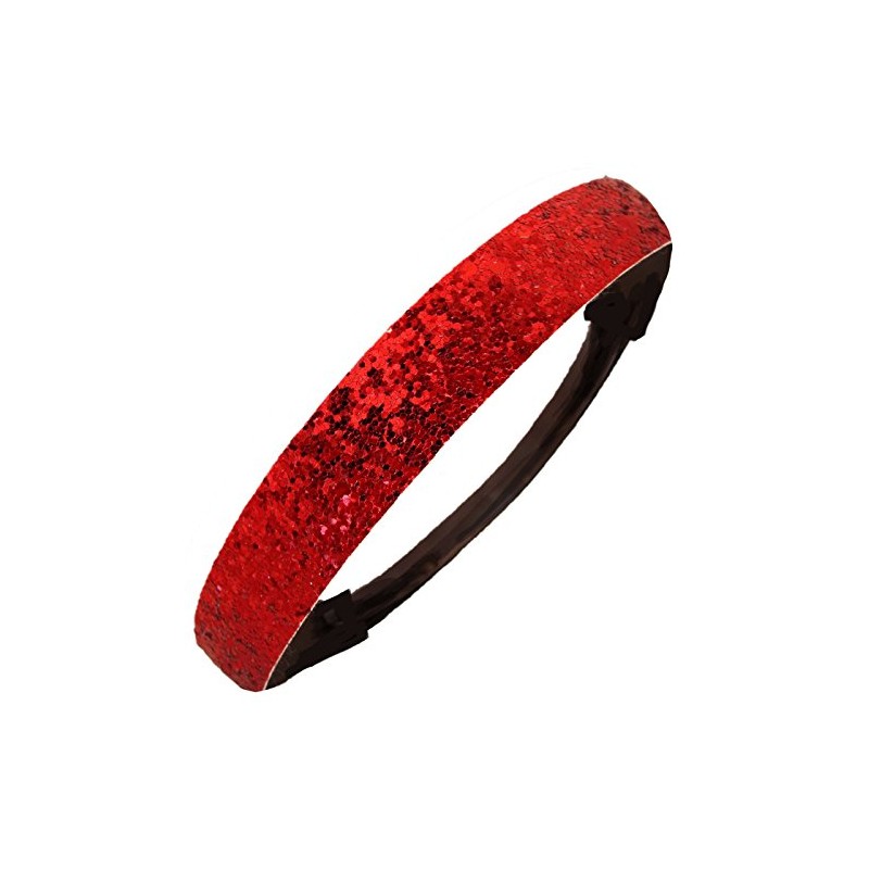 Glitter Headband Girls Headband Sparkly Hair Head Band Red