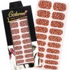 Glamorous stick-on nail art stickers, leopard print, simple nail patches, easy nail art, pedicure stickers, sticker nails / 화려한 붙이는 네일아트스티커 레오파드 간단한네일패치 간편한네일아트 패디스티커 스티커네일