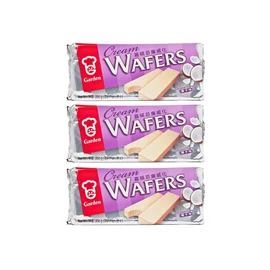 Garden Cream Wafers (Coconut, 3 Pack)