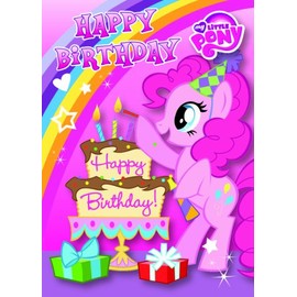 My Little Pony MP020 "Wishing Your Day is Full of Fun!" Greeting Card