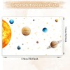 Outer Space Wall Decals，Solar System Outer Space Planets Peel and