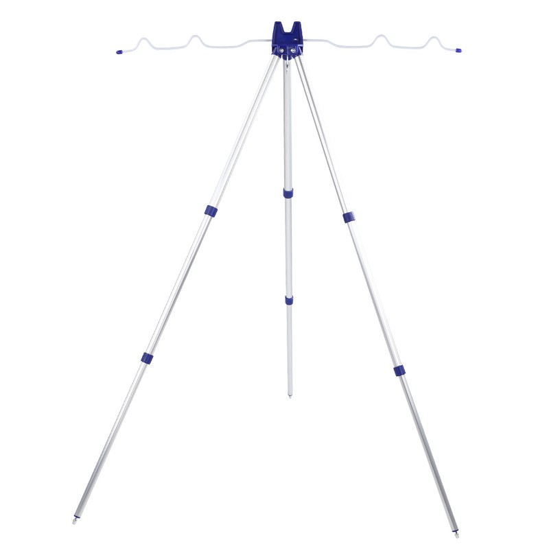 Aluminium Alloy Adjustable Telescopic Fishing Rod Stand Bracket Tripod Holder