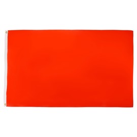 AZ FLAG - Race Officer Red Flag - 2x3 Ft - 100D Polyester Racing Banner with Two Metal Grommets - Fade Resistant - Vivid Colors - 2' x 3' Feet - 90x60 Cm