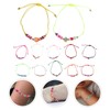 Alasum 12pcs Colorful Bracelets Bohemian Stackable Beaded Friendship Bracelets Cute