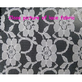 MDS Pack of 90 Wedding Chair Lace Bow Sash Wedding Chair sash Sashes Venue Decoration Party Supplies