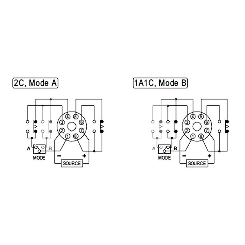 AH3-DM Dual Mode Delay Timer Relay 0.01S-99H LED Display (DC