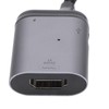 TypeC to HD Multimedia Interface PD/Data Male Short Cable 3