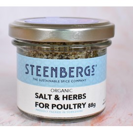 Steenbergs Organic Salt and Herbs for Poultry Standard Jar 88g