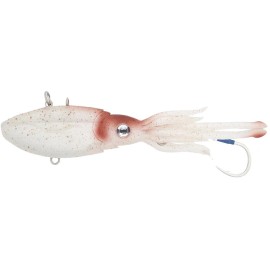 Nomad Design Squidtrex 170 Squid Jig/Vibe Lure - 6.5 Inch - Orange Tiger, 6 1/2 inch - 8 3/4 oz