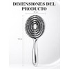 Hair Brush Cepillo Cabello Cerdas Mixtas