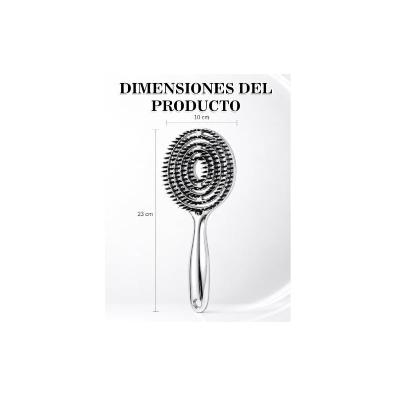 Hair Brush Cepillo Cabello Cerdas Mixtas