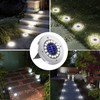 NFESOLAR Solar Lights Outdoor with 16 LEDs, Bright Solar Ground
