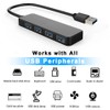 baolongking USB Hub, 4-Port USB Hub Ultra Slim Portable USB