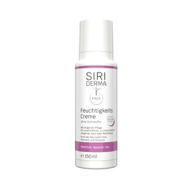 SIRIDERMA Moisturising Cream Basic Face Care for Sensitive Skin Also for Rosacea, Acne, Neurodermatitis and Psoriasis (without Perfume, 150 ml)