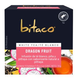 Bitaco | Pack de 3 cajas de Té Herbal Manzanilla-Menta + Té Blanco Dragon Fruit + Té Frutal Golden Berries | 30 bolsitas