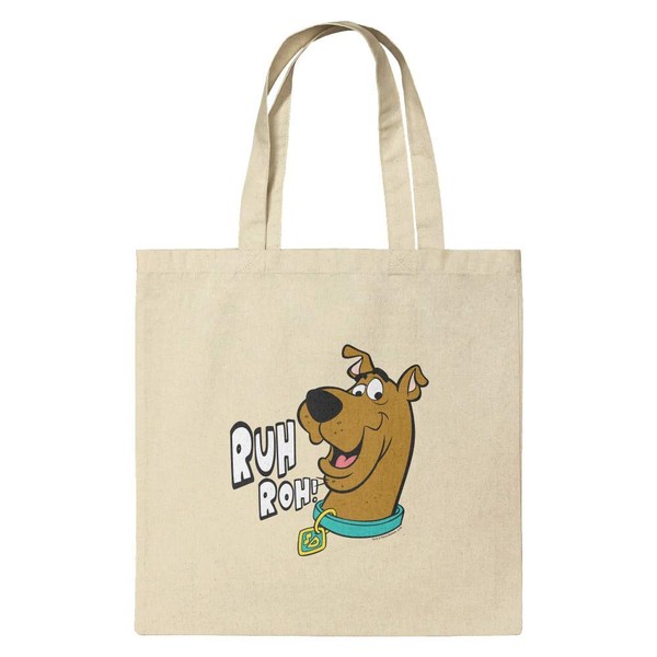 Scooby-Doo Ruh Roh Grocery Travel Reusable Tote Bag - Small