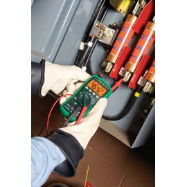 Multímetro digital hasta 1000V, 8A (DM-200A)