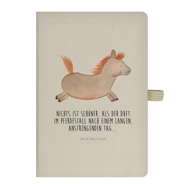 Mr. & Mrs. Panda Writing book, notebook, DIN A5 cotton