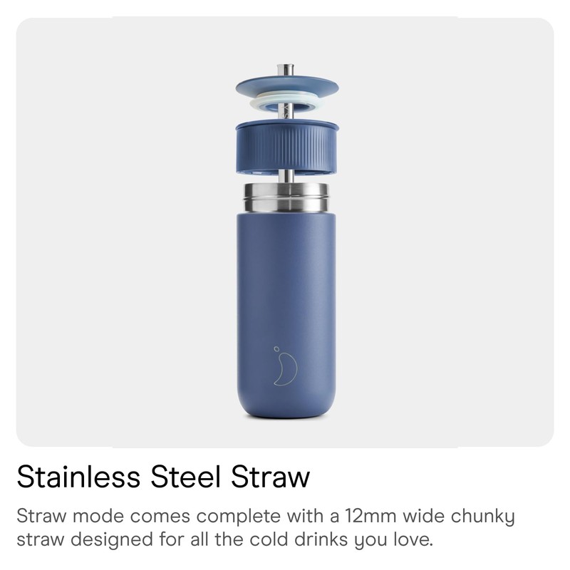 Chilly's Switch - BPA-Free Stainless Steel Drinking Cup with Wide