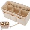 MOTRAIN Removable Makeup Handbag Insert/Storage Plugin,Inner Bag Of Bag Felt