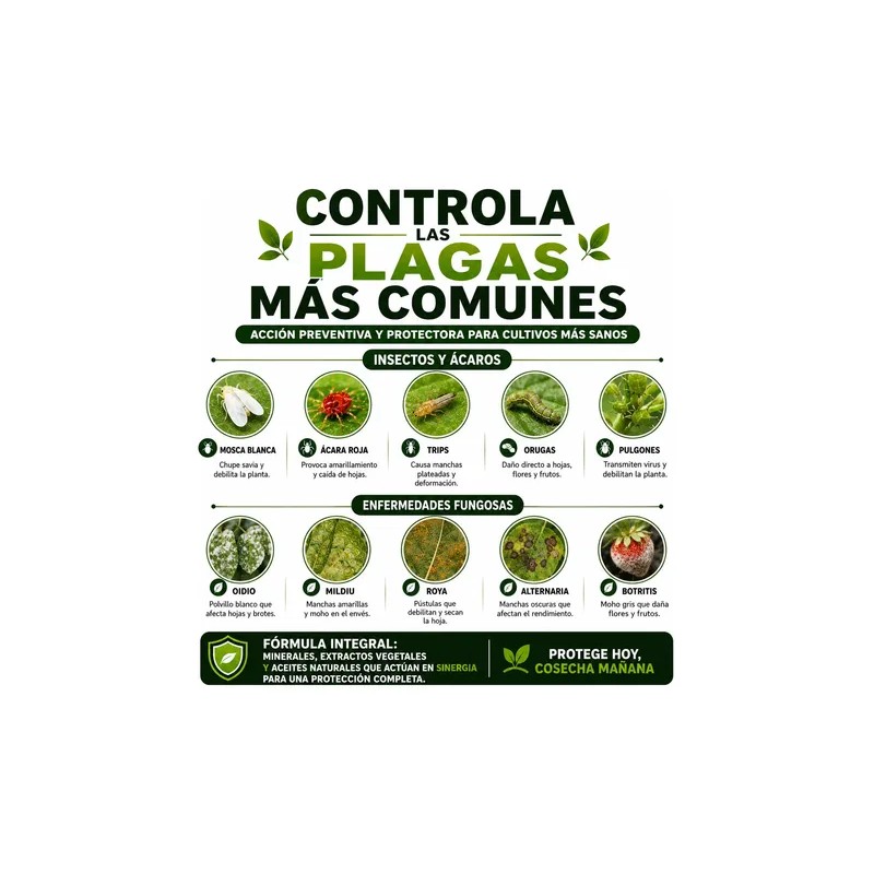 Jabón Potásico Con Azufre Sulfoplus 1l Fungicida Y Acaricida