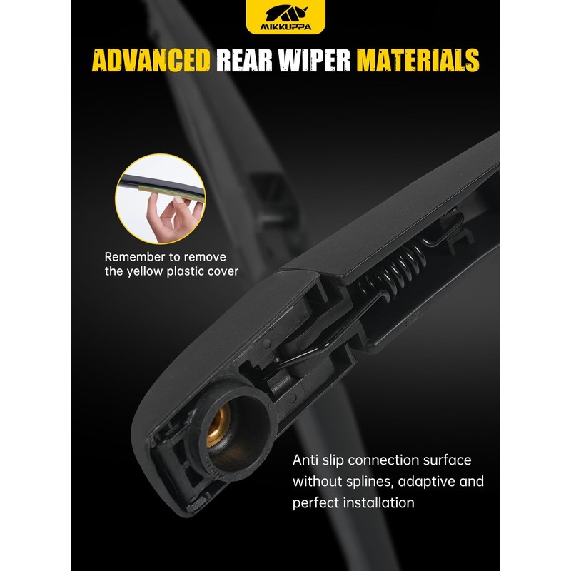 MIKKUPPA 22"/21"/11"/12" Windshield Wiper Blades - Replacement for 2014-2023 Jeep