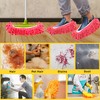 20PCS Mop Socks for Floor Cleaning, Washable Reusable Mop Shoes,