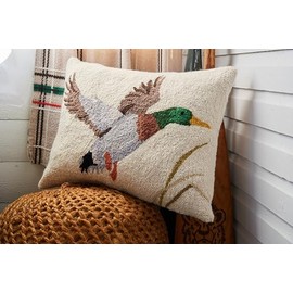 Makers Collective Camp WANDAWEGA Pillows, 16x20, Mallard Cream