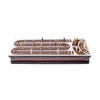 House of Cribbage - Tablero de cuna continuo con incrustaciones