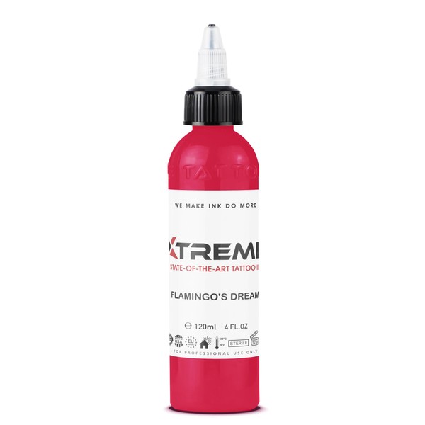Xtreme Tattoo Ink, Versatile Medium Viscosity for Precision Tattooing, Rich