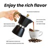 Moka Pot Espresso Coffee Maker and Manual Coffee Bean Grinder,