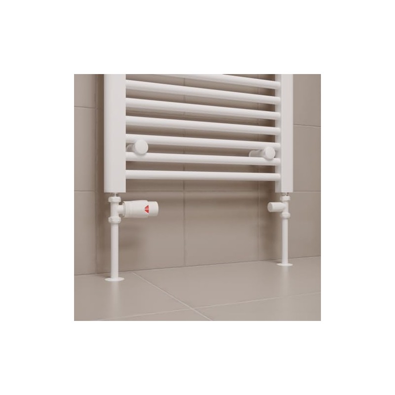 UK Radiators Thermostatic Radiator Valve (TRV) - 15mm Straight Lockshield