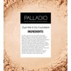 Palladio Dual Wet and Dry Foundation Refill Pan with Sponge,