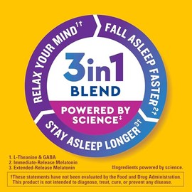 Nature Made Wellblends Sleep Longer, 35 tabletas de tres capas