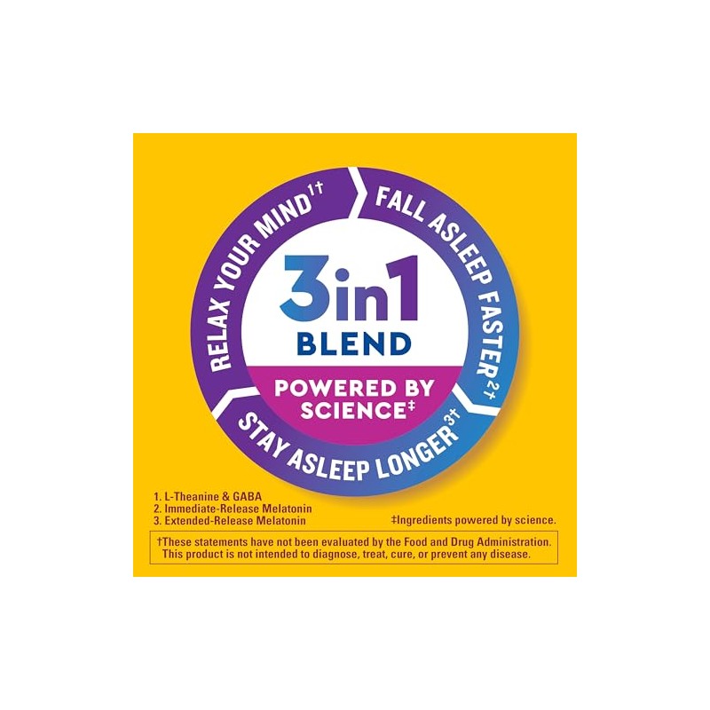 Nature Made Wellblends Sleep Longer, 35 tabletas de tres capas