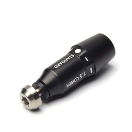 GOOACTION Golf Shaft Sleeve Adapter for PXG Hybrid Club ±1.5 Degree .370 Adapter Black 1pc