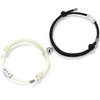 OIDEA Couple Bracelet Stainless Steel Curb Chain Bracelet with Engraving,