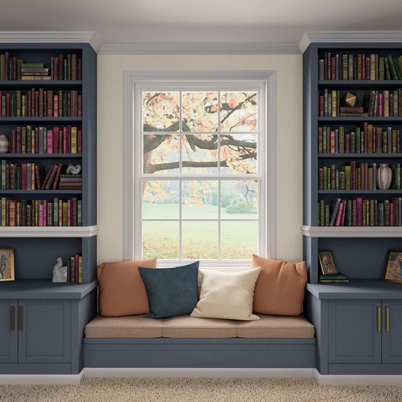 Ekena Millwork WM713 - Americraft Modern Baseboard Moulding, 9/16"D x