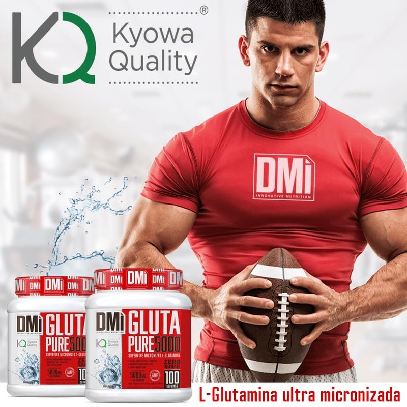 DMI GLUTA PURE 5000 (Kyowa Quality®) Glutamine Unflavoured 500 g