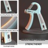 Hand Grips Strengthener with Count, Finger Handgrip Wrist Squeezer Exerciser