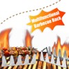 Kebab Rack Stainless Steel Shish Kebab Skewers Rack Universal Barbecue