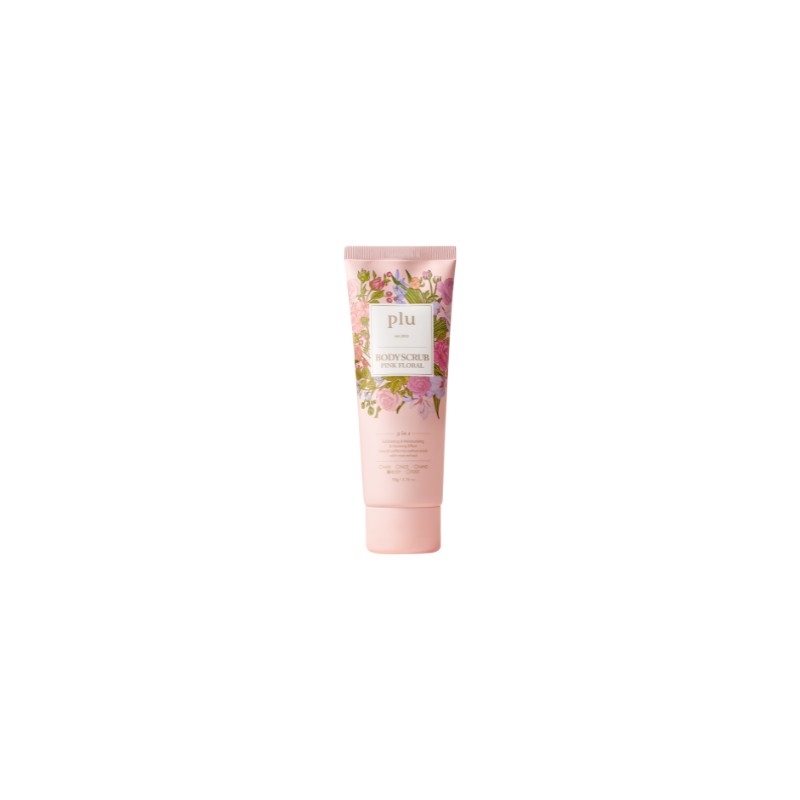 plu [plu]3-in-1 Body Scrub #Pink Floral