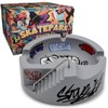 Concrete Skatepark Tray - 100% Solid Concrete, 6.5in Round Base,